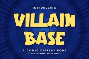 Villain Base Font Download