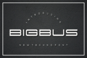 Bigbus Font Font Download
