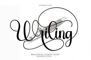 Writing Font Download