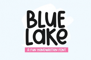 Blue Lake Font Download