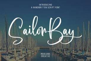 Sailor Bay Brush Script Font Download