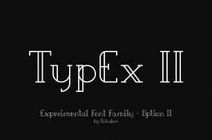 TypEx II Font Download