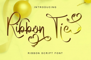 Ribbon Tie Font Download