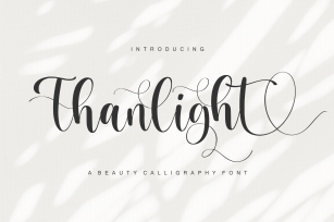Thanlight Font Download