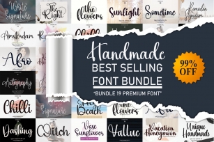 Best Selling Bundle Font Download