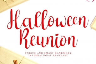 Halloween Reunion Font Download