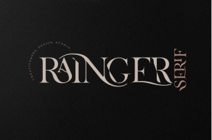 Rainger Serif Font Font Download