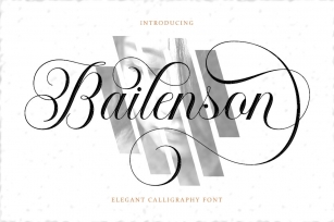 Bailenson Font Download
