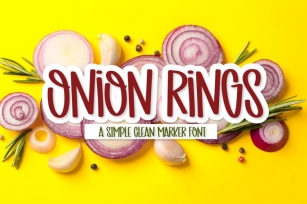 Onion Rings Font Download
