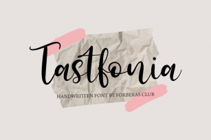 Tastfonia Font Download