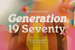 Generation 1970  Gradients Font Download