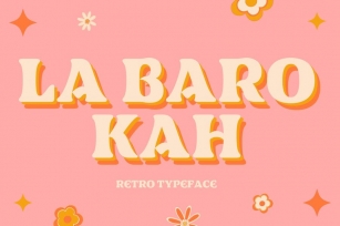 La Barokah - Retro Font Font Download