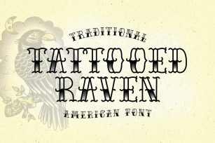 Tattooed Raven Font Download