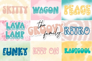 The Groovy Family Font Download