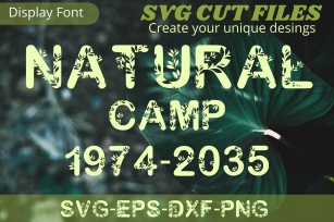 Natural Camp Font Download