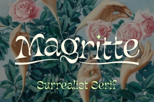 Magritte Surrealist Serif Font Download