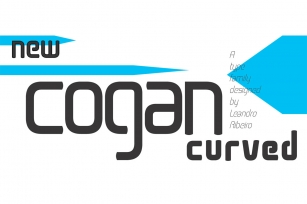 Cogan Curved Font Download