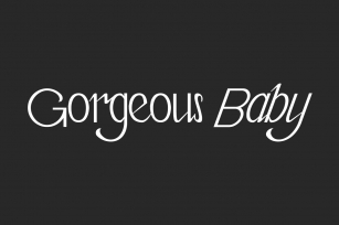 Gorgeous Baby Font Download