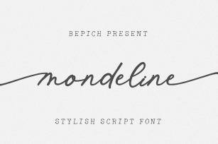 Mondeline Font Download