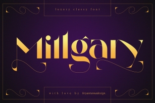Millgary Font Download