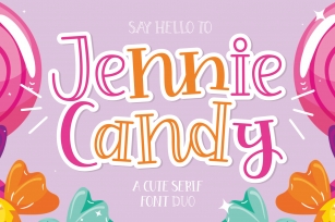 Jennie Candy Font Download