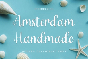 Amsterdam Handmade Font Download