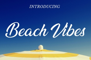 Beach Vibes Font Download
