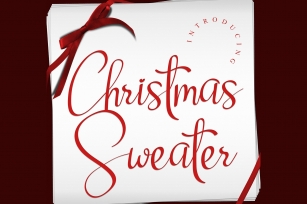 Christmas Sweater Font Download