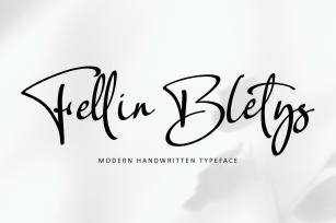 Fellin Blettys Font Download