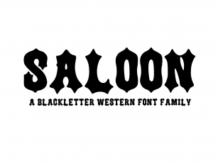 Saloon Font Download