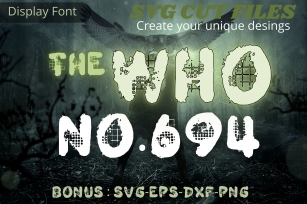 The Who Font Download