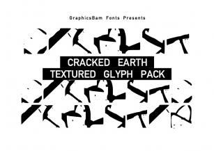 Cracked Earth Glyphs Font Download