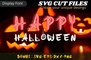 Halloween, SVG Cut file font Font Download