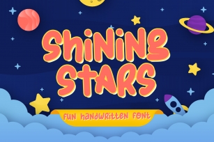 Shining Stars Font Download