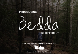 Bedda Font Download
