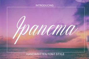 Ipanema Font Download