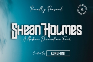 Shean Holmes Font Download