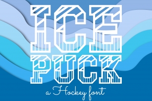 Ice Puck Font Download