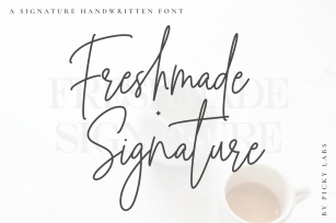 Freshmade Signature Font Download