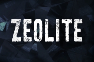 Zeolite Font Download