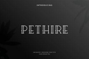 Pethire Font Download
