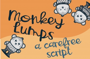 Monkey Lumps Font Download
