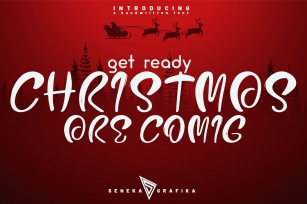 Christmas Are Comming Font Download