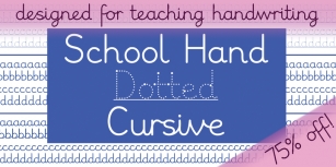 School Hand Font Download