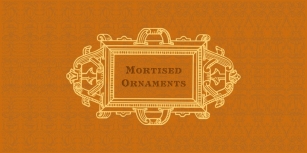 Mortised Ornaments Font Download