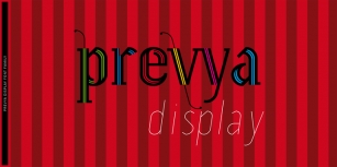 Prevya Display Font Download