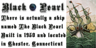 Black Pearl Font Download