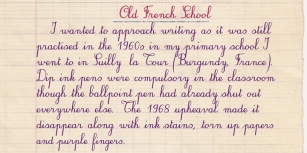 Old French School Font Download
