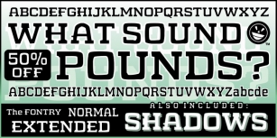 WHAT SOUND POUNDS? Font Download