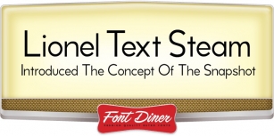 Lionel Text Steam Font Download